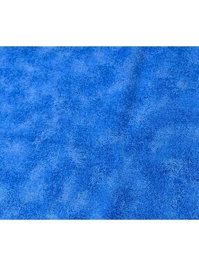 Blue Cotton Fabric 1/2 yard x 42" Craft Sewing Material Quilting